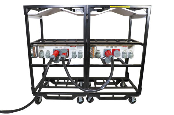 WELDINGRACK 4-PACK TO LOCKING RECEPTACLES 600V